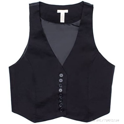 Ragstock Women's Button Up Vest Top