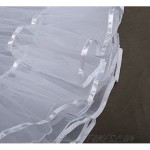 GRACE KARIN Women's Mermaid Fishtail Crinoline Petticoat Floor Length Wedding Underskirt