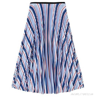 Lacoste Women's All Over Print Pleated Midi Skirt