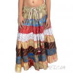 Wevez Women's Pack of 3 Tribal Style 7-Layer Skirt One Size Assorted