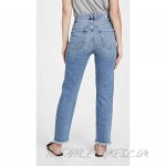 7 For All Mankind Women's Cropped Straight Jeans