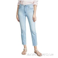 AG Adriano Goldschmied Women's Isabelle High-ries Straight Crop