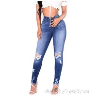 BigButer Women’s Juniors Skinny High Waisted Stretchy Sexy Denim Jeans S-3XL