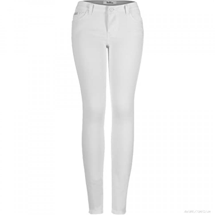 BodiLove Women's Comfort Stretch 5 Pocket Skinny Jeans