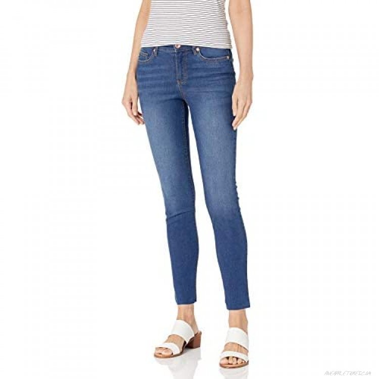 CHAPS Jeans Women's Mid Rise Skinny Full Length Jean