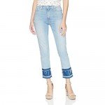 HUDSON Women's Zoeey High Rise Straight Crop 5 Pocket Jean