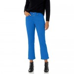 NYDJ Women's Misses Marilyn Straight Ankle Jeans Blue Harbour 00