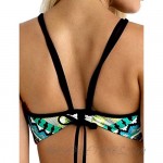 Sumtory Women's Swimwear Strappy Bikini Backless Halter Lace Up Swimsuits
