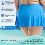 BEACH HOUSE Women's Plus Size Swimsuit Skirted Bottom