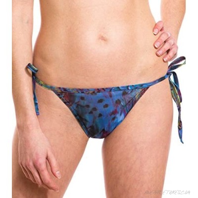 Kiniki Amalfi Blue Tan Through Tie Side Bikini Tanga Swimwear