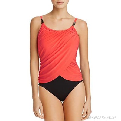 Magicsuit Women's Swimwear Solid Lisa Tummy Control One Piece Swimsuit