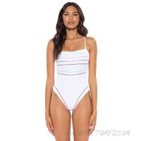 Soluna Swim Women's Total Eclipse One-Piece Swimsuit White Large