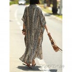 Bestyyou Women's Long Caftan Loungewear Ethnic Kaftan Maxi Dress Plus Size Swimsuit Cover Up Beachwear