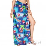 HAPPY BAY Women's Beach Sarong Pareo Swimwear Cover Ups Wrap Skirt Full Long