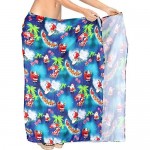 HAPPY BAY Women's Beach Sarong Pareo Swimwear Cover Ups Wrap Skirt Full Long