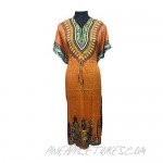 Long Ethnic kaftan dress for women v-neck Affrican Dashiki print caftan kimono beach maxi dress for girls