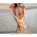 MEILING Women's Sheer Chiffon Caftan Dress Turkish Kaftans Beach Long Cover Ups Swimwear Swimsuit Beachwear