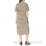 Seafolly Women's Leopard Print Short Sleeve Wrap Dress