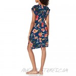 Seafolly Women's Printed Swimwear Cover Up Dress with Drawstring Waist
