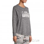 Cuddles & Coffee Charcoal Grey Heather Hacci Sleep Top