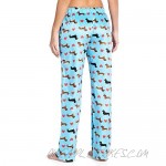 Ashford & Brooks Women's Plush Mink Fleece Pajama Sleep Pants