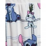 Disney Women's Stitch Plush Jogger Pajama Pants