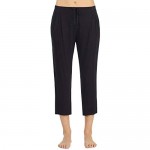 Donna Karan Women's Modal Spandex Jersey Capri Pants