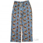 E & S Imports Women's German Shepherd Dog Lounge Pants- Dog Pajama Pants Bottoms - X-Large
