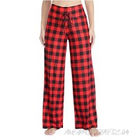 HIGHDAYS Women's Buttery Soft Lounge Pants - Floral Print Drawstring Wide Leg Pajama