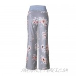ROSA JUNIO Comfy Pajama Pants for Women Floral Print Drawstring Palazzo Lounge Pants Random Colors