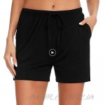 Samring Pajama Shorts for Women Soft Short Pants for Yoga and Running Lightweight Lounge Sleep Pj Bottoms S-XXL