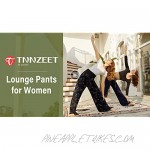 TNNZEET Women’s Comfy Pajama Pants - Drawstring Casual Lounge Pants Wide Leg