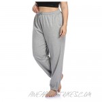 ZERDOCEAN Women's Plus Size Casual Lounge Pants Cotton Pajama Pants Bottoms Drawstring with Pockets