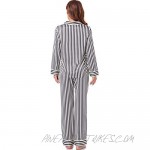 Serenedelicacy Women's Satin Pajama Set Long Sleeve Button Sleepwear 2-Piece Pj Lounge Set