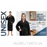 American Soft Linen Luxury Hotel & SPA Warm Shawl Collar Soft Plush Fleece Robe