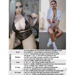 Avidlove Sexy Lingerie for Women High Waist Bra and Panty Set Strappy Babydoll Bodysuit