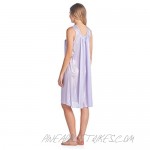 Casual Nights Women's Satin 2 Piece Robe and Nightgown Set
