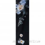 Ledamon Women's Kimono Long Robe - Classic Floral Bathrobe Nightgown