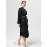 SIORO Waffle Robes for Women Kimono Cotton Lightweight Robe Ladies Nightwear Unisex bathrobe S~XL
