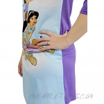 Disney Aladdin Princess Jasmine Women's 3/4 Sleeve Dorm Nightgown Pajamas