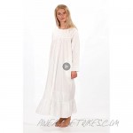 The 1 For U Women's Victorian Nightgown - Long Sleeve Nightgowns Charlotte