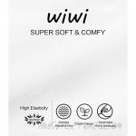 WiWi Women's Bamboo Chemise Nightgown Soft Full Slips Dress Spaghetti Straps Sleepwear Plus Size Loungewear S-4X