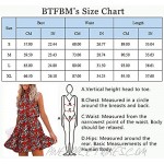 BTFBM Women Floral Dresses Casual Summer Sleeveless Halter Neck Ruffle Belt Boho Polka Dot Leopard Print Sun Short Dress