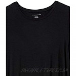 Essentials Women's Short Sleeve Scoopneck A-line Shirt Dress