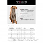 For G and PL Women's Summer Side Slit Halter Maxi Dress