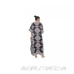 Plus Size Kaftan Dress Tunic Long Maxi Kimono Caftan Gown Nightdress Beach Party Casual Dress