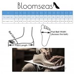 BloomSeas Women's Sandals Suede Open Toe Ladies Shoes Sexy Heels Ankle Strappy Bridal Heeled Sandals For Club Party Evening Dress Wedding Shoes