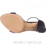 INC Womens Kivah Suede Ankle Strap Dress Sandals Black 12 Medium (B M)