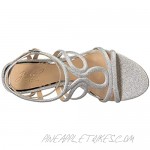 Jewel Badgley Mischka Women's SHARI Sandal Silver 6 M US
