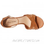 ZiGi Soho Women's Jayleen Heeled Sandal Tan 8.5 Medium US